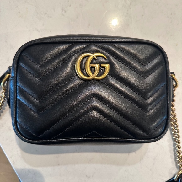 GUCCI MARMONT MINI BAG - Picture 1 of 14